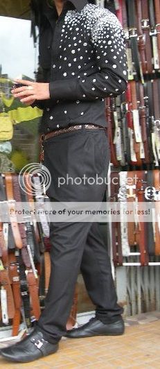 Sơ Mi Thiết Kế Đính Đá , Pha Lê Phá Cách - 19