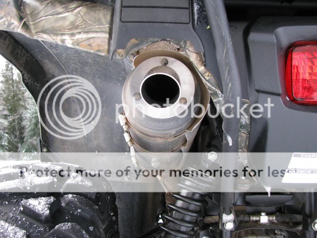 Performance exhaust tip Page 2 Yamaha Grizzly ATV Forum